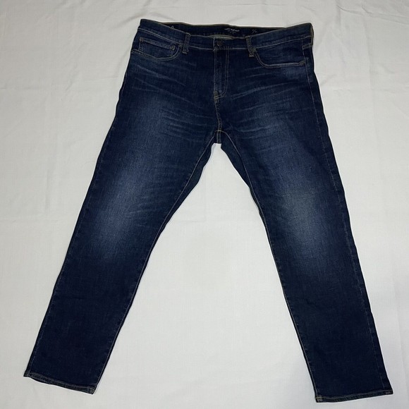 Lucky Brand Other - Lucky Brand 110 Slim Jeans Men's Size 38x30 Stretch Blue Denim Wash